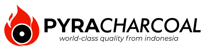 PyraCharcoal official logo - Indonesian coconut charcoal exporter